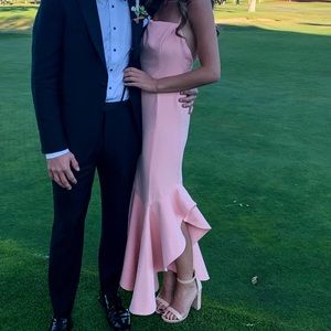 Lovers + Friends James gown in light pink